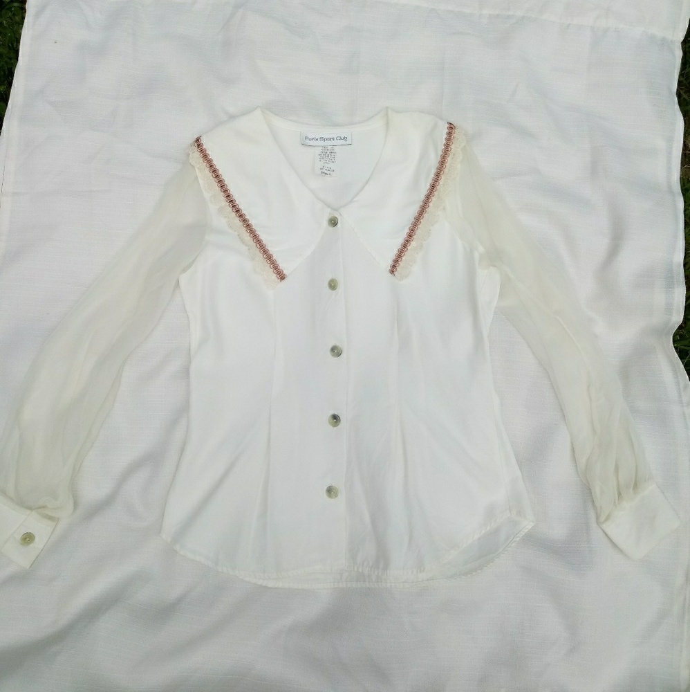 Vintage Paris Sport Club Blouse
